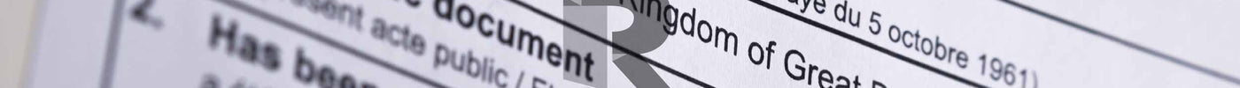 What is an Apostille and why you might need one