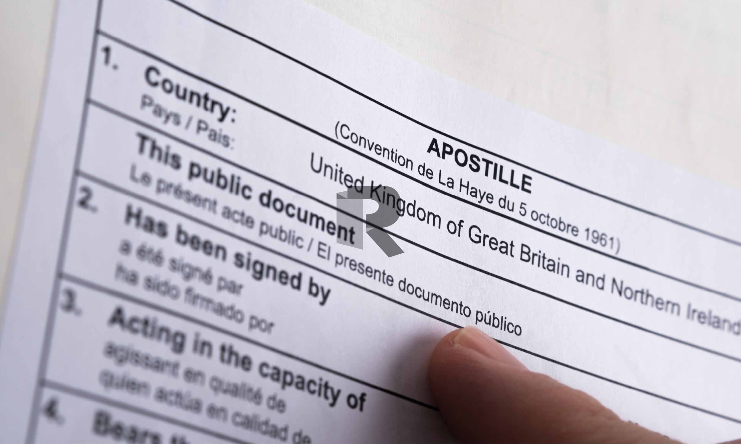 What is an Apostille and why you might need one