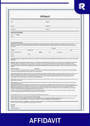 Affidavit – Express Apostille service