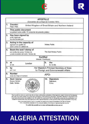 Other country Attestation