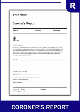 Coroner's report – Express Apostille service