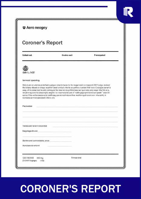 Coroner's report – Express Apostille service