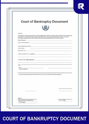 Court of bankruptcy document – Express Apostille service