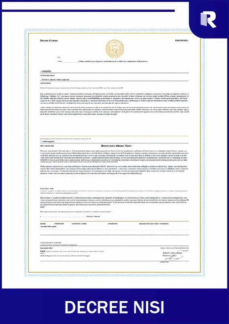 Decree nisi – Express Apostille service