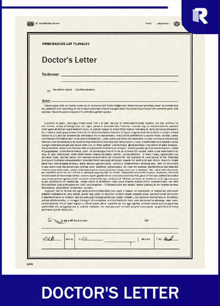 Doctor's Letter – Express Apostille service