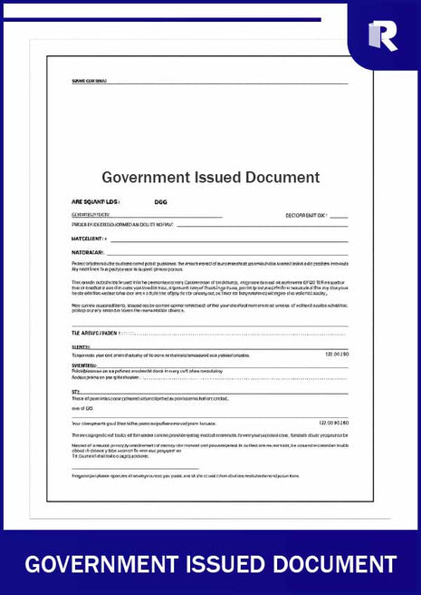 Government issued document – Express Apostille service