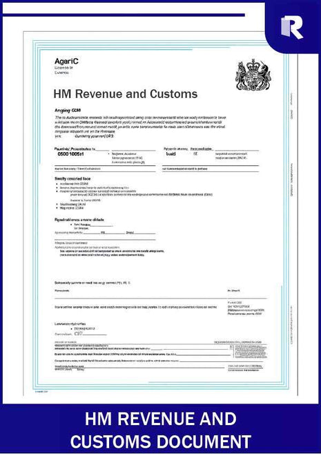 HM Revenue and Customs (HMRC) document – Express Apostille service