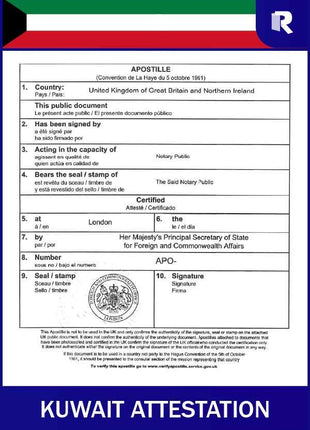 Kuwait Attestation