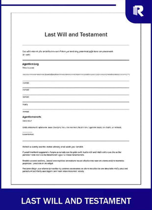 Last will and testament – Express Apostille service