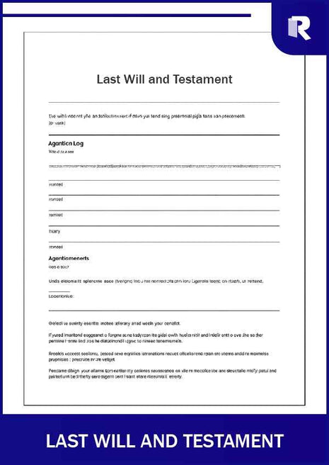 Last will and testament – Express Apostille service
