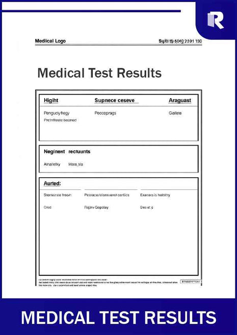 Medical test results – Express Apostille service