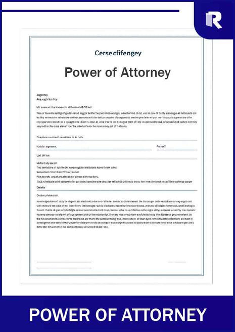 Power of attorney – Express Apostille service