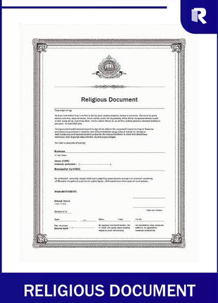 Religious document – Express Apostille service