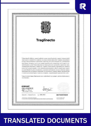 Translated documents  – Express Apostille service
