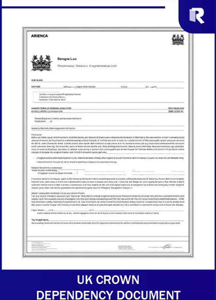 UK Crown Dependency document – Express Apostille service