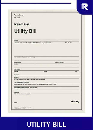 Utility Bill – Express Apostille service