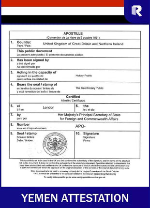 Other country Attestation