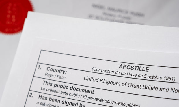Express Apostille (paper-based)